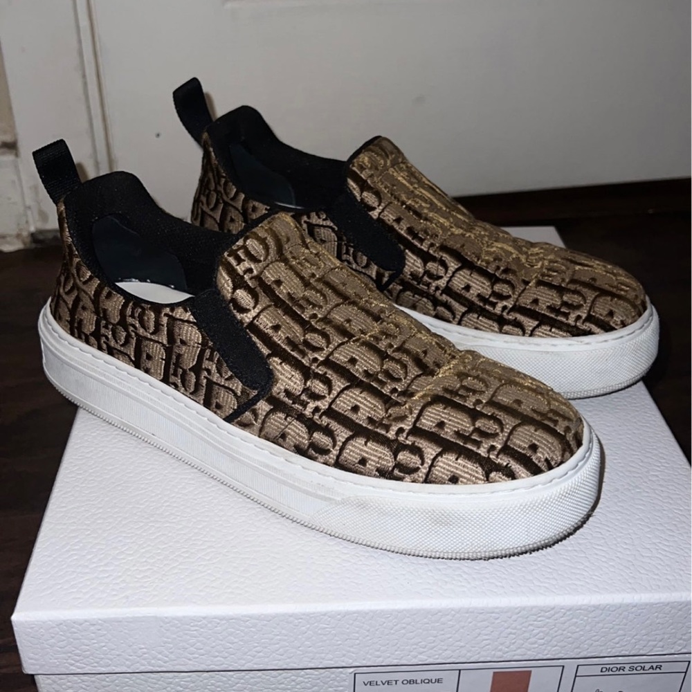 Dior Solar Slip On Sneakers